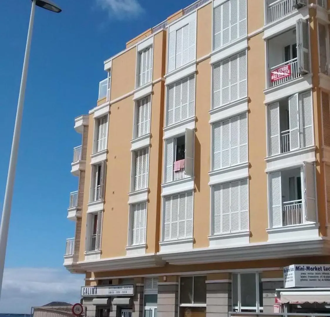 Large Beachfront Apartment Medano El Médano